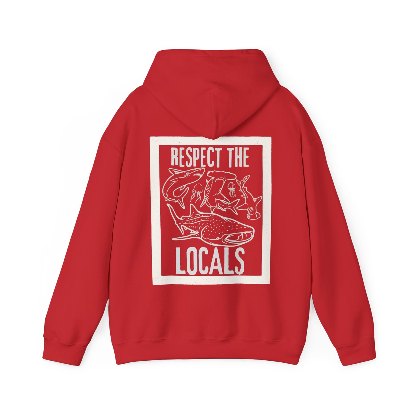 Unisex Pullover Hoodie - ‘Respect the Locals’