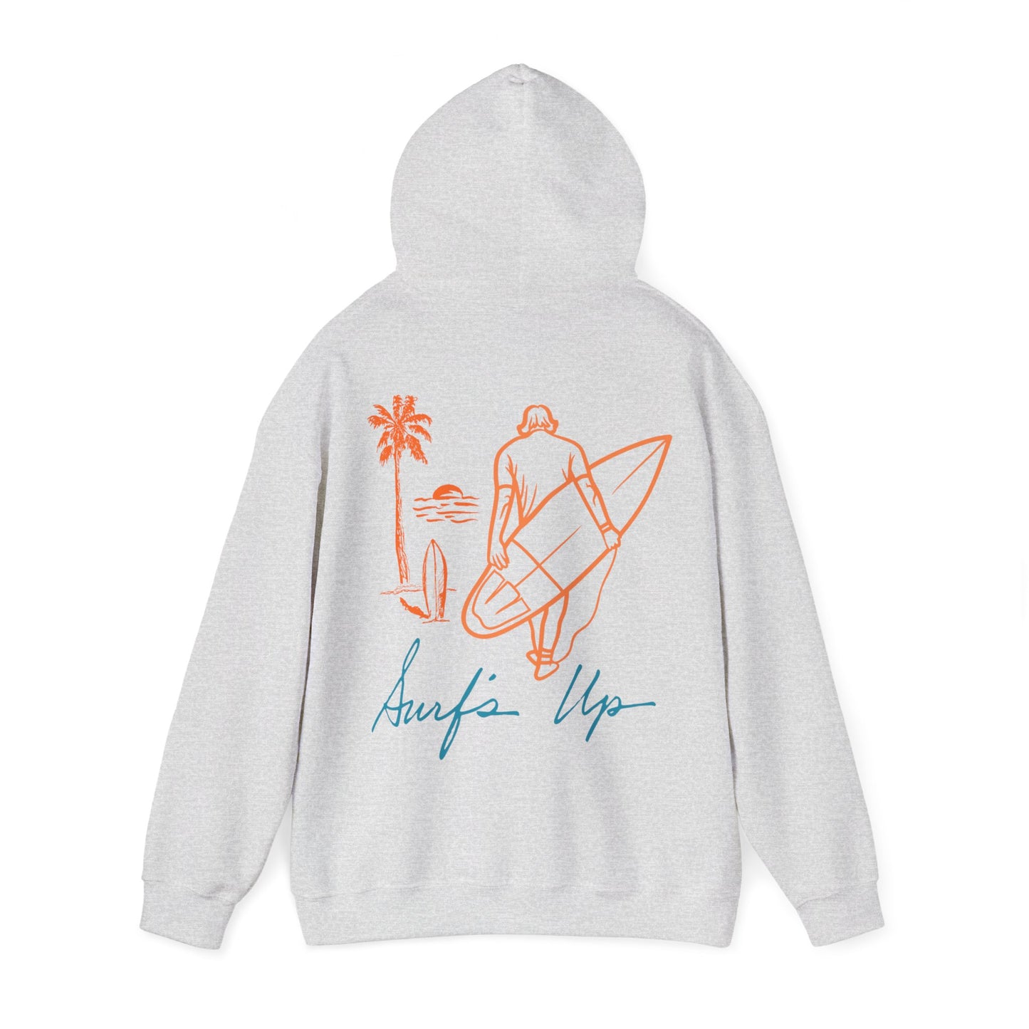 Casual Wear Surf Hoodie, Unisex Pullover