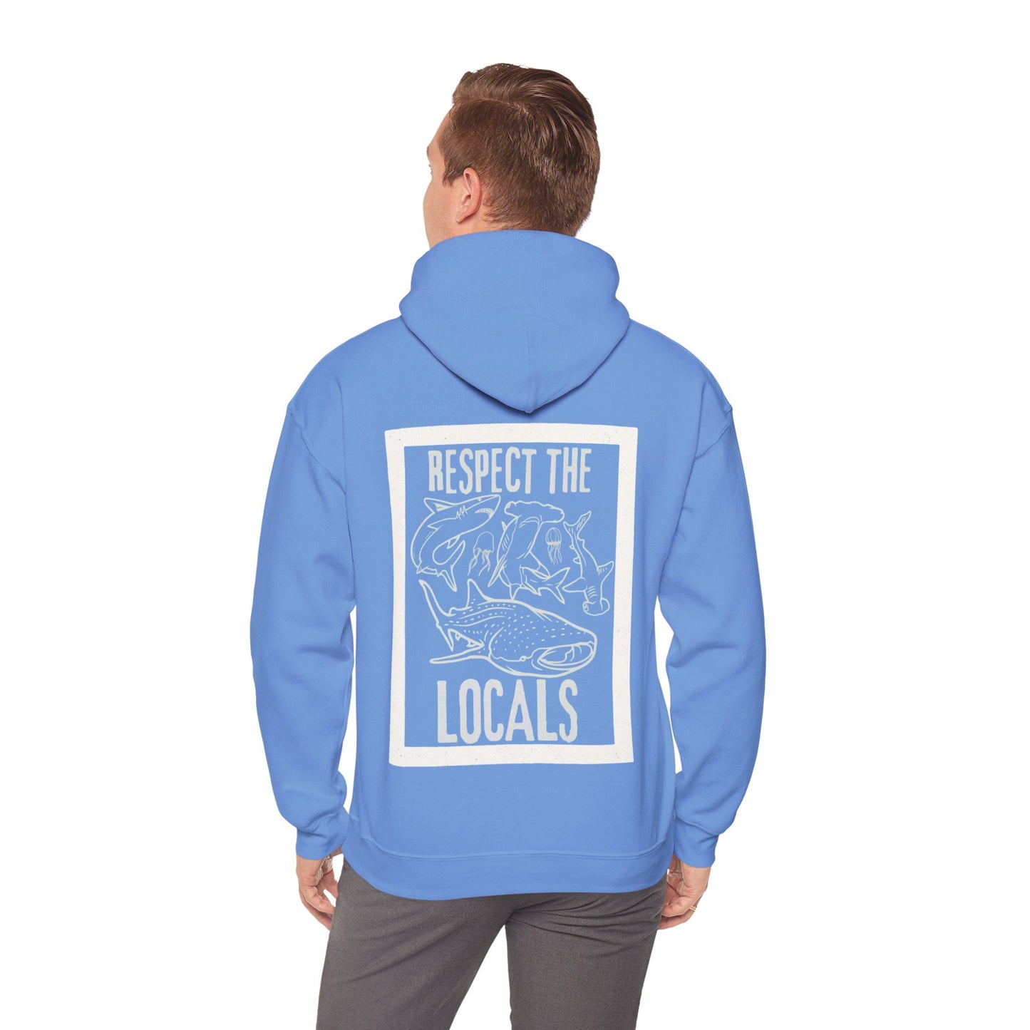 Unisex Pullover Hoodie - ‘Respect the Locals’