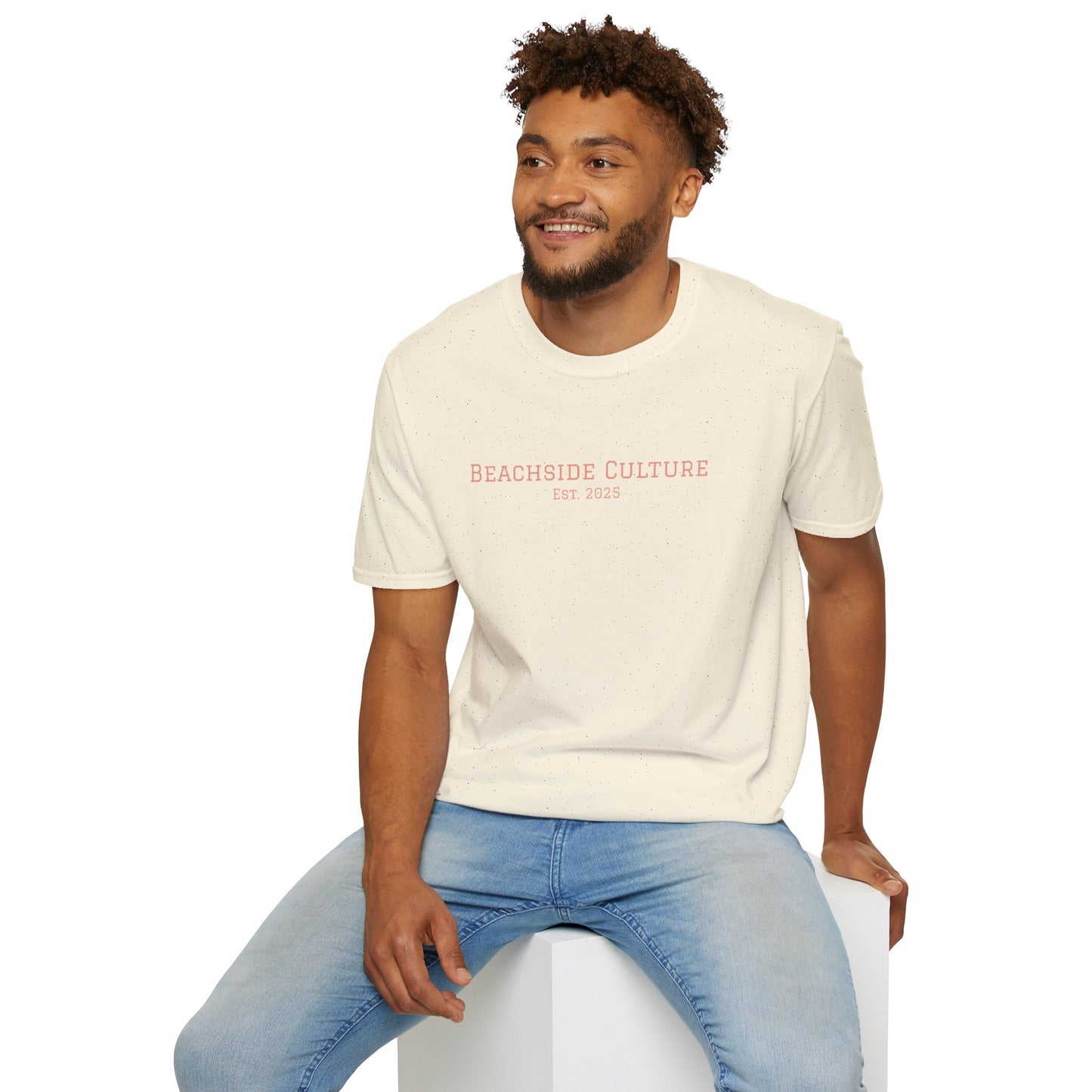 Unisex Summer Tee - ‘Happiness comes in waves’