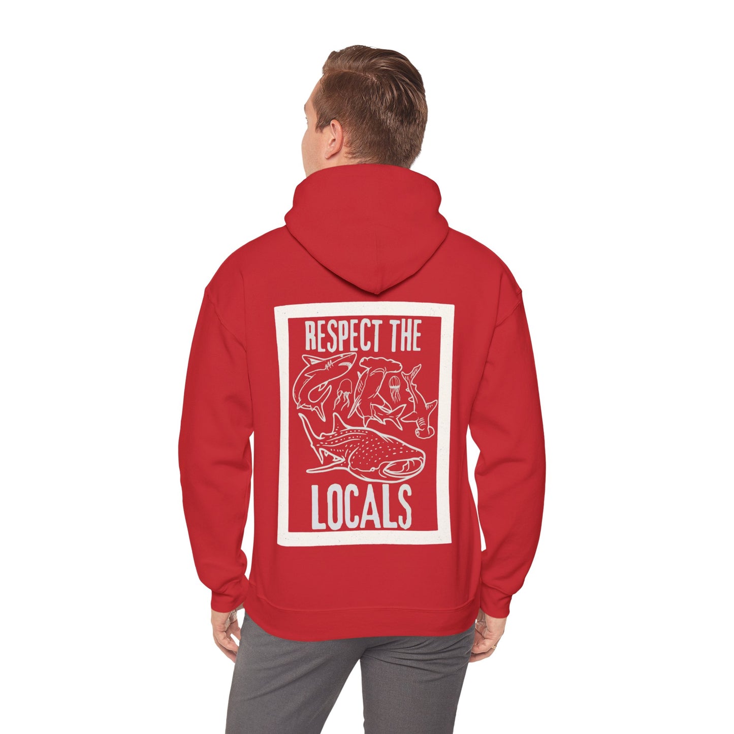 Unisex Pullover Hoodie - ‘Respect the Locals’