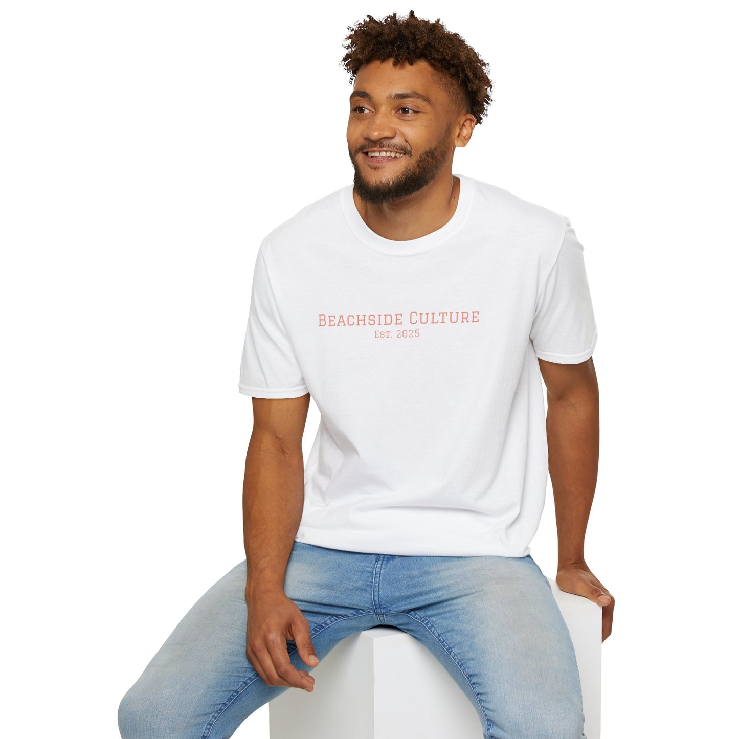 Unisex Summer Tee - ‘Happiness comes in waves’