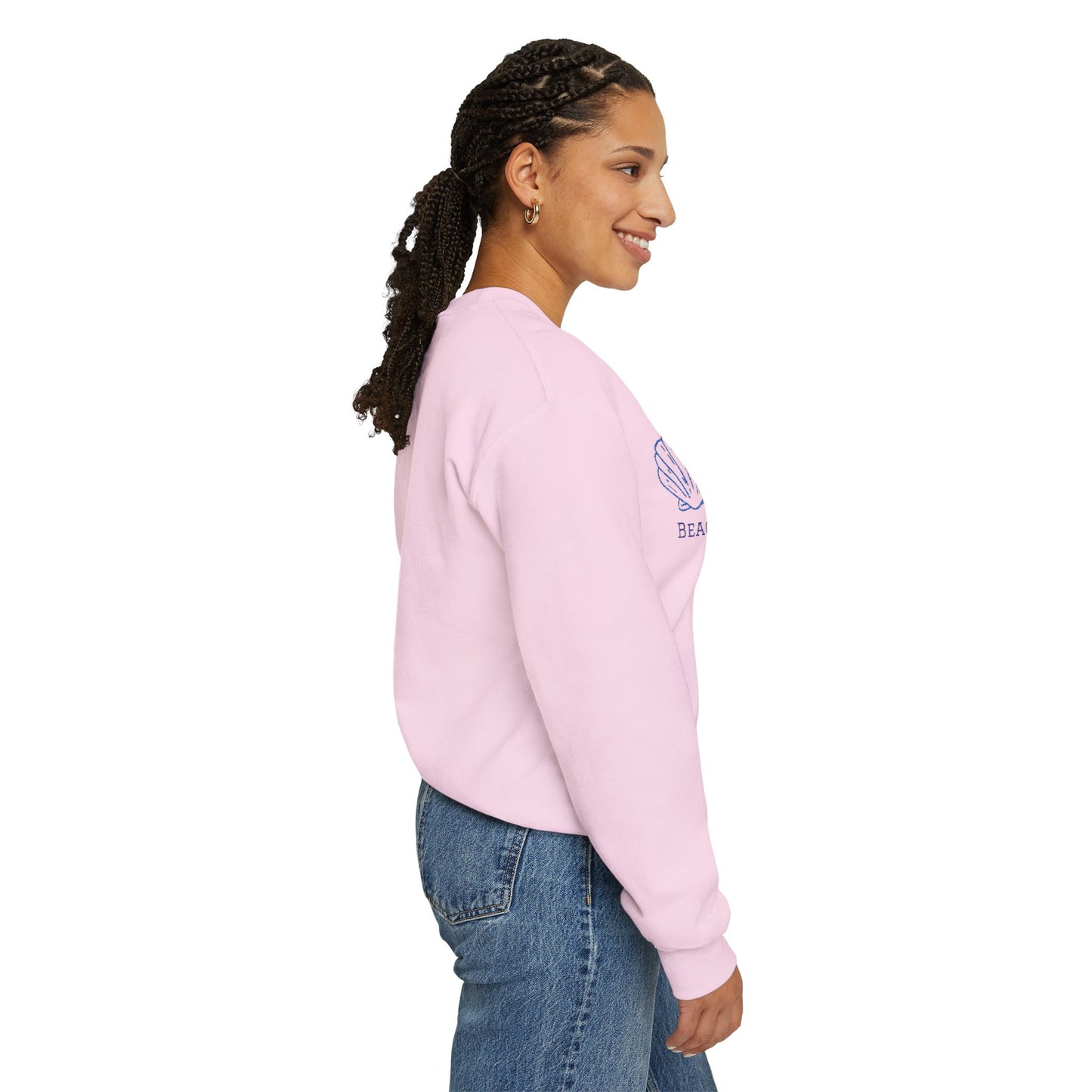 Embroidered Simplistic Unisex Crewneck - New Ocean Design