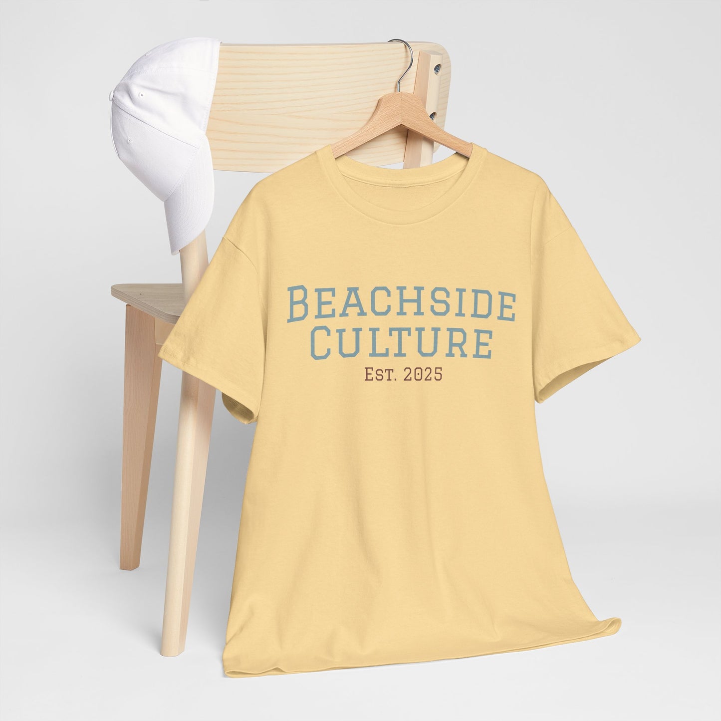 Heavy Cotton Tee, Unisex Beach Wear