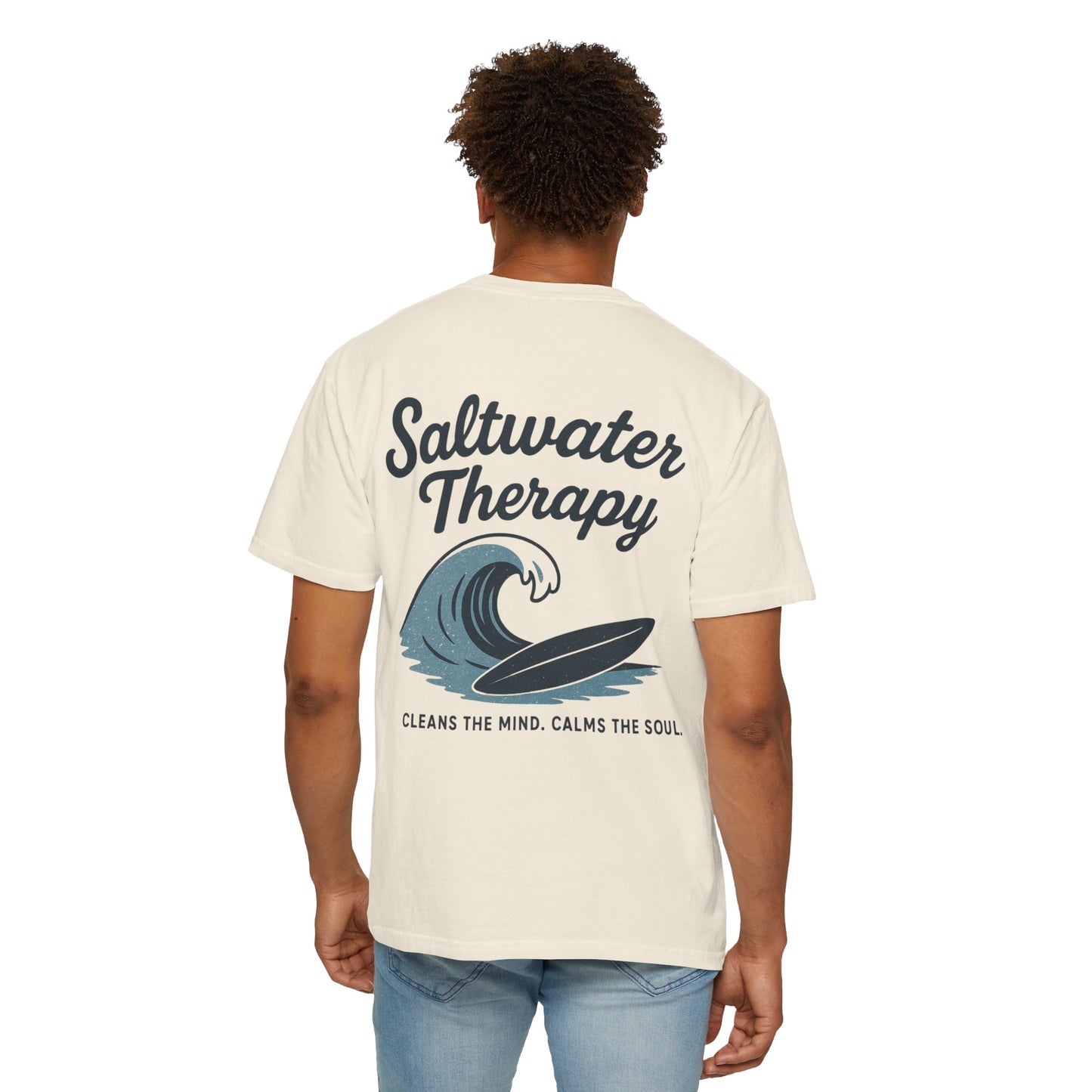 Garment Dyed Tee - ‘Saltwater Therapy’