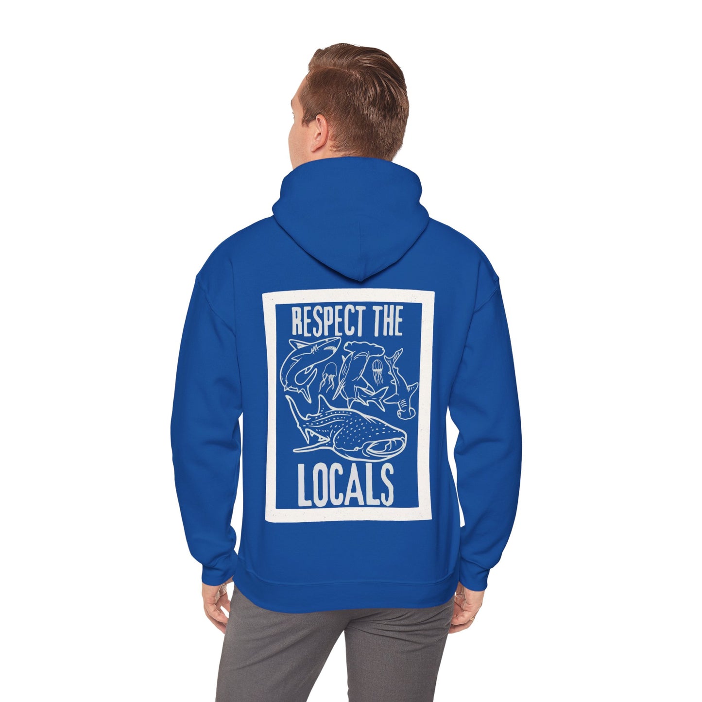 Unisex Pullover Hoodie - ‘Respect the Locals’