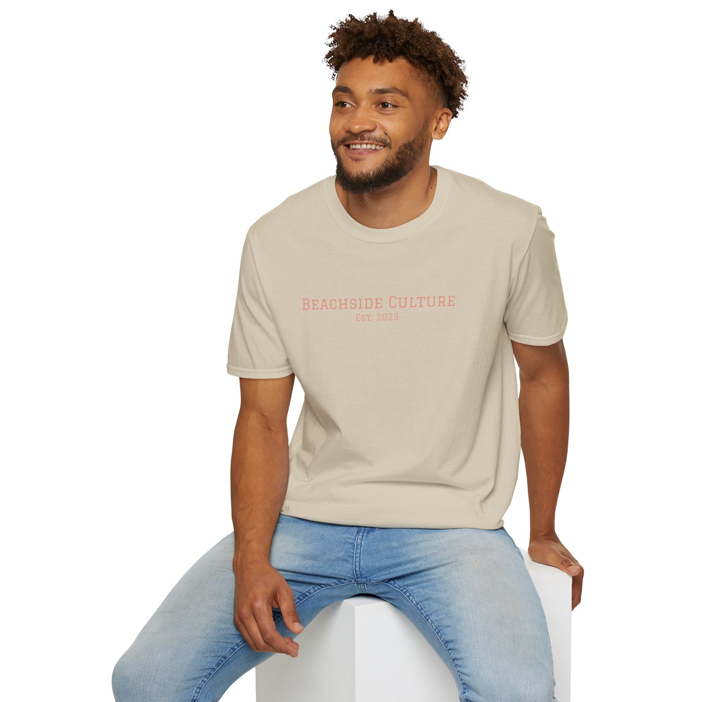 Unisex Summer Tee - ‘Happiness comes in waves’