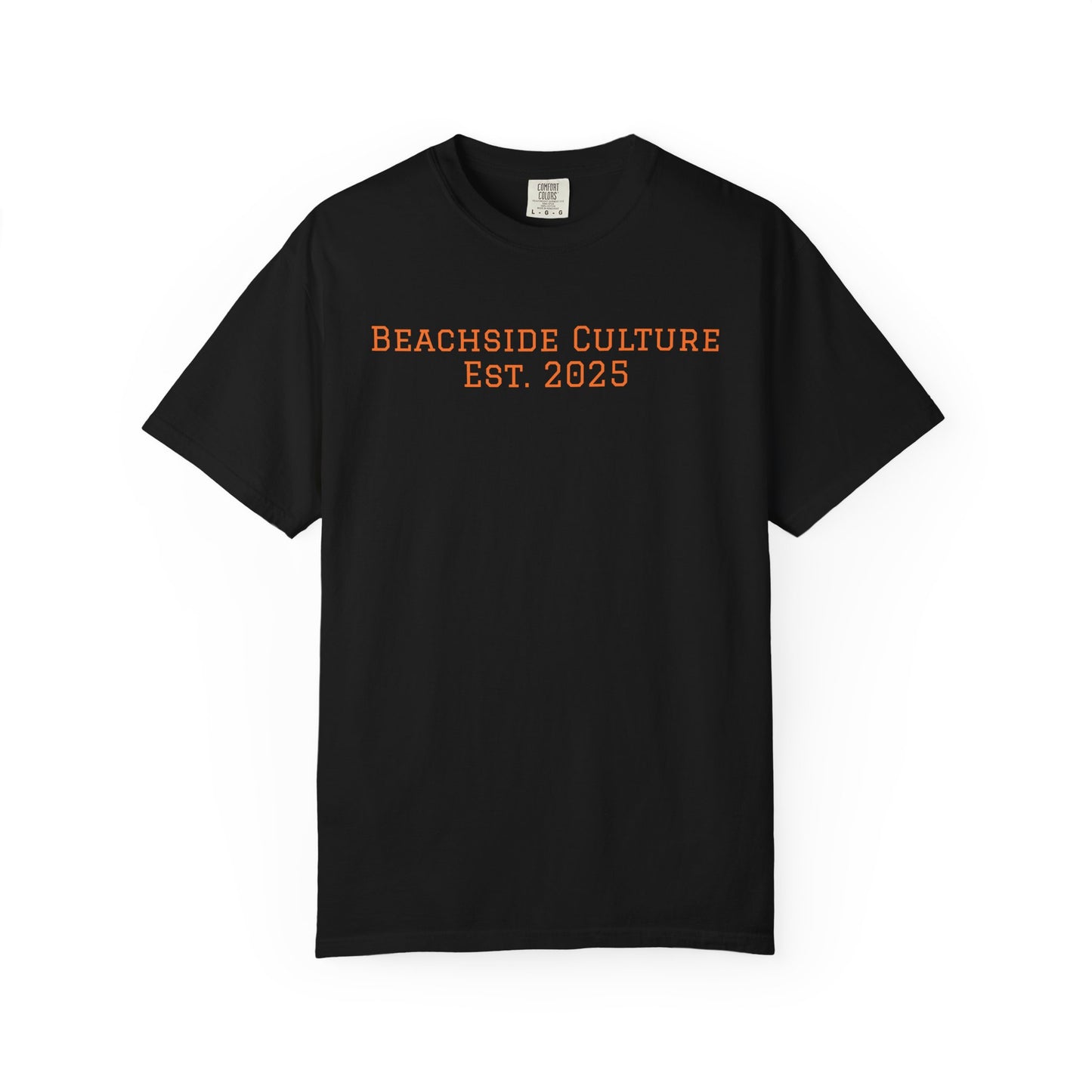 Garment-Dyed Casual Beach Tee