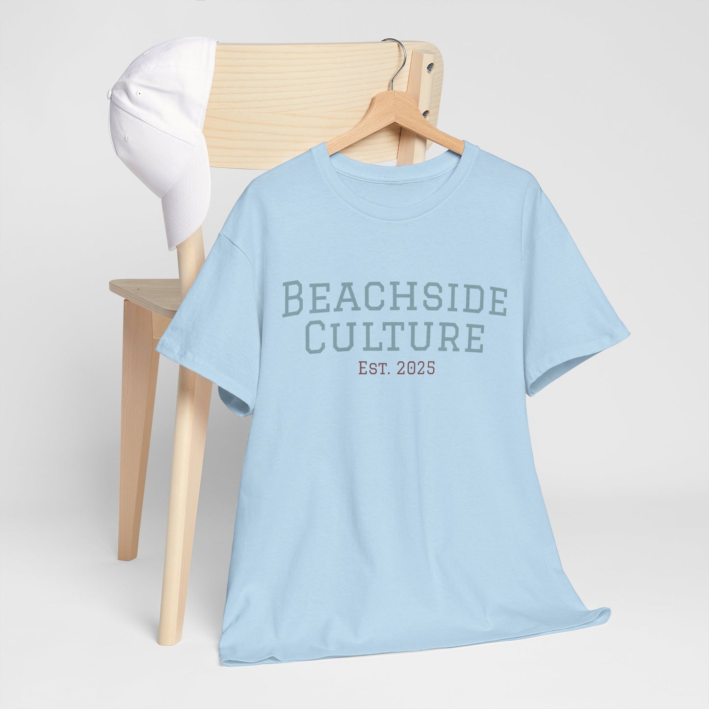 Heavy Cotton Tee, Unisex Beach Wear