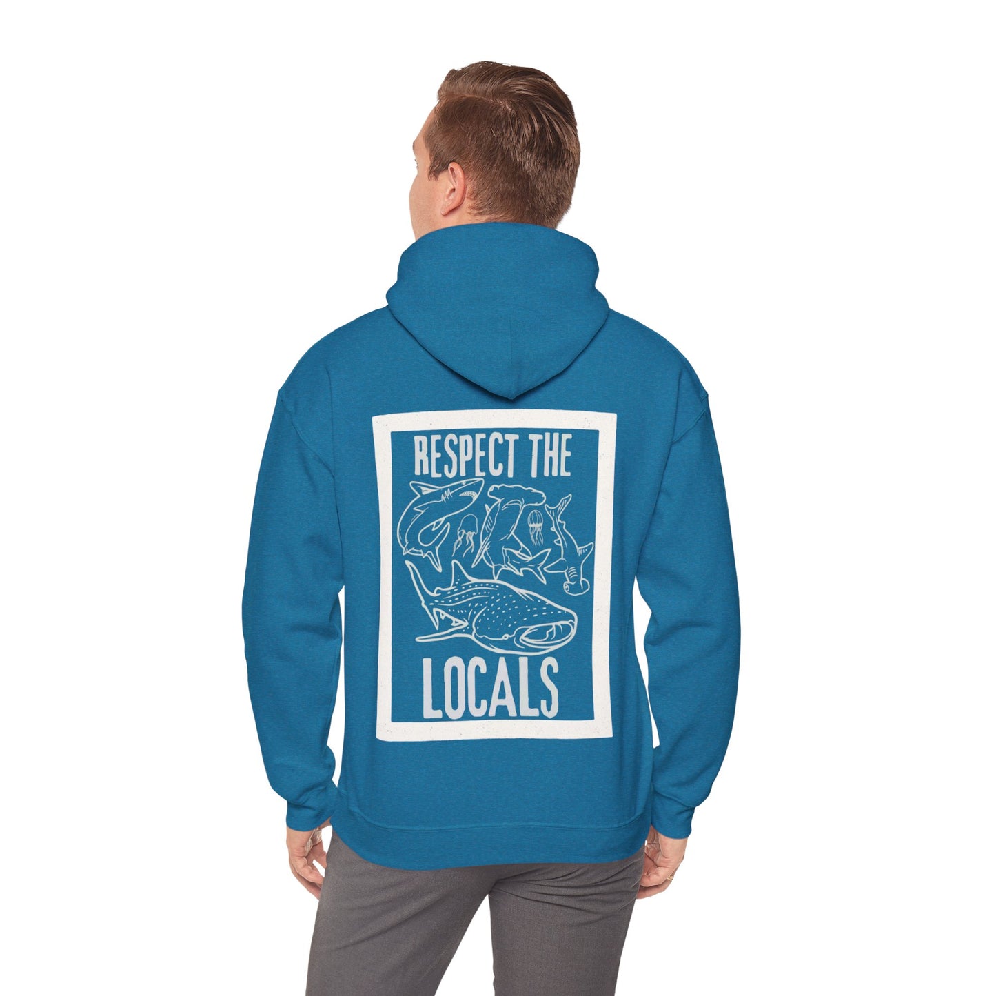 Unisex Pullover Hoodie - ‘Respect the Locals’