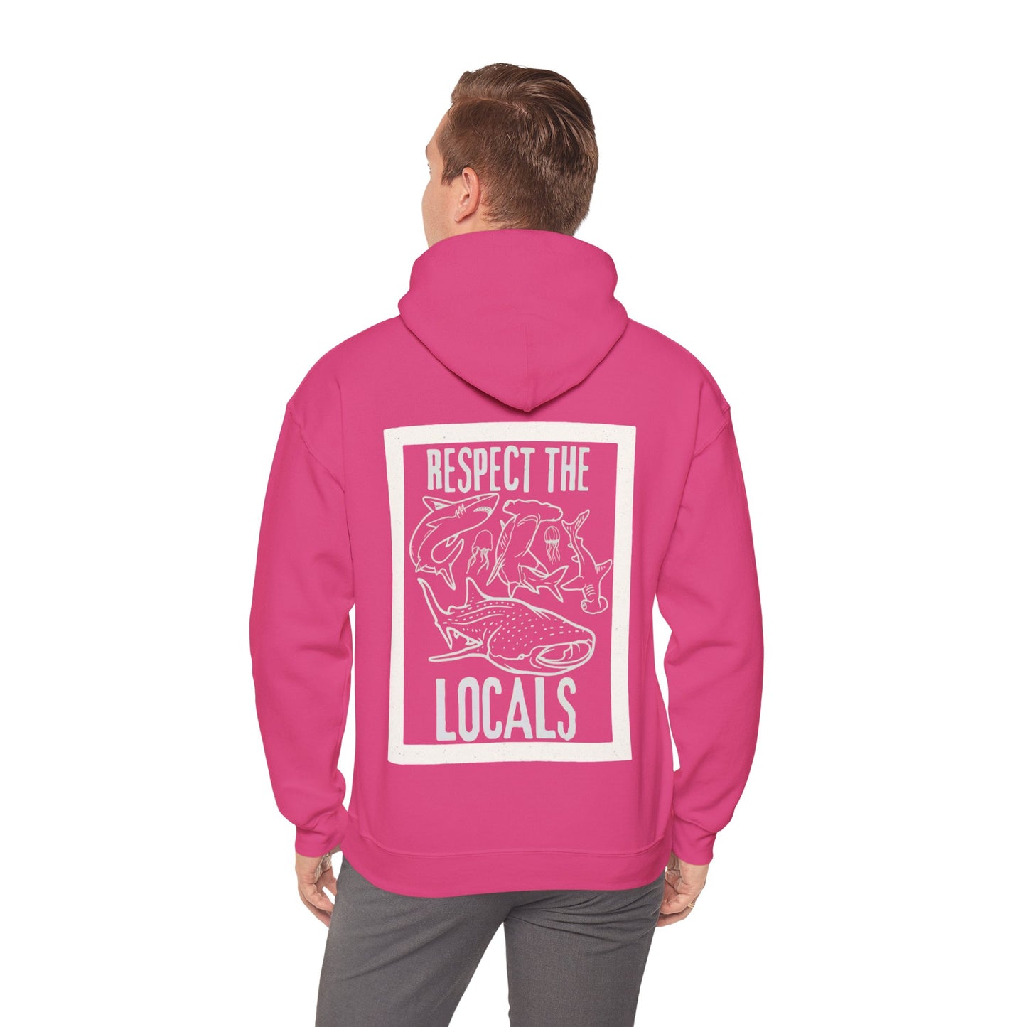 Unisex Pullover Hoodie - ‘Respect the Locals’