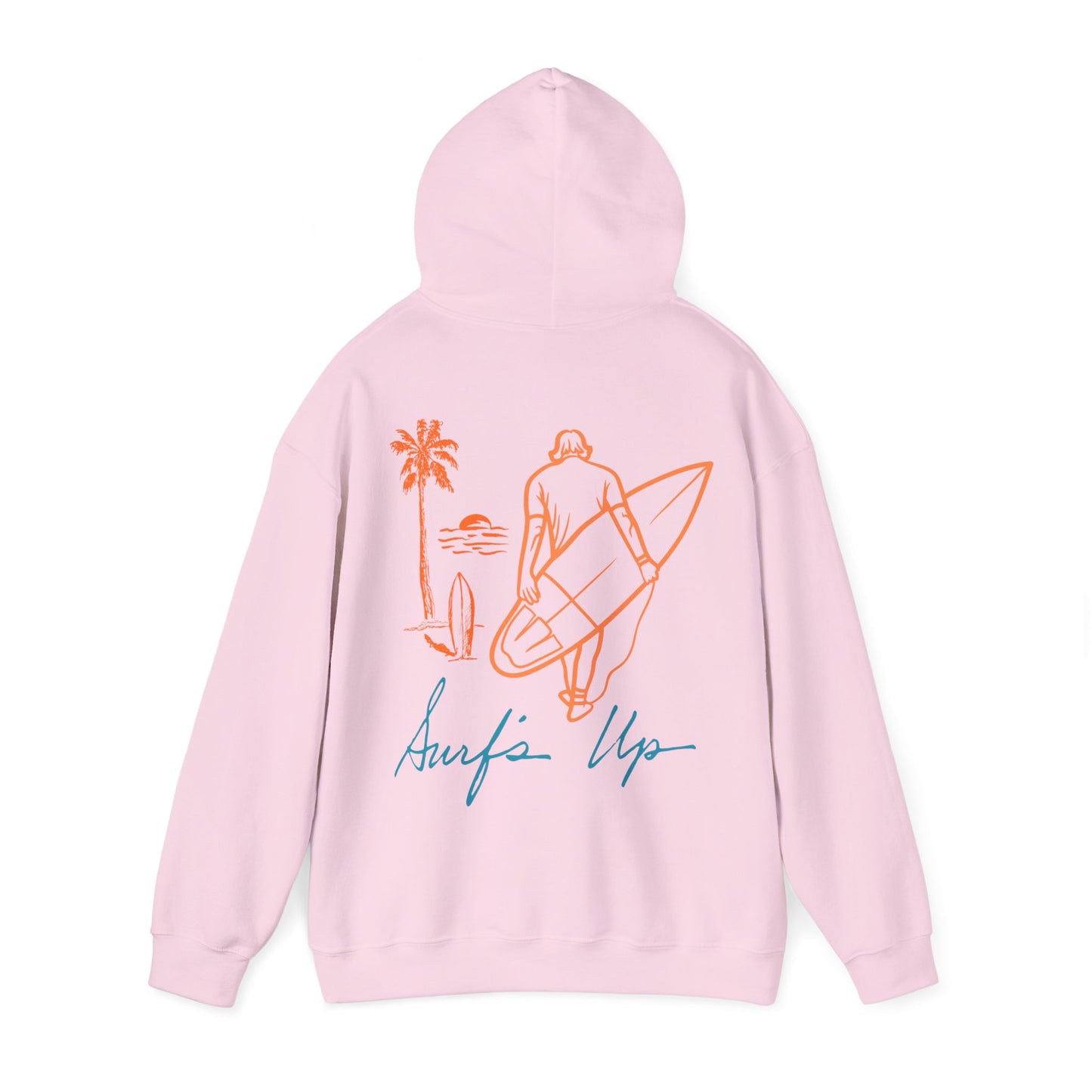 Casual Wear Surf Hoodie, Unisex Pullover
