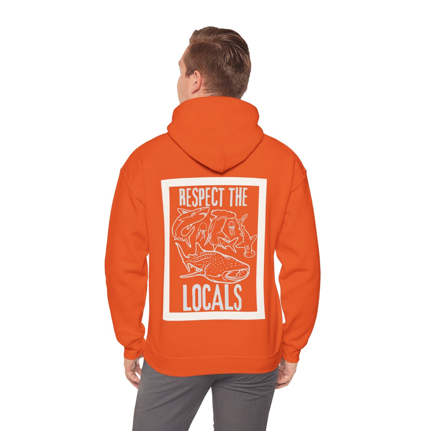 Unisex Pullover Hoodie - ‘Respect the Locals’
