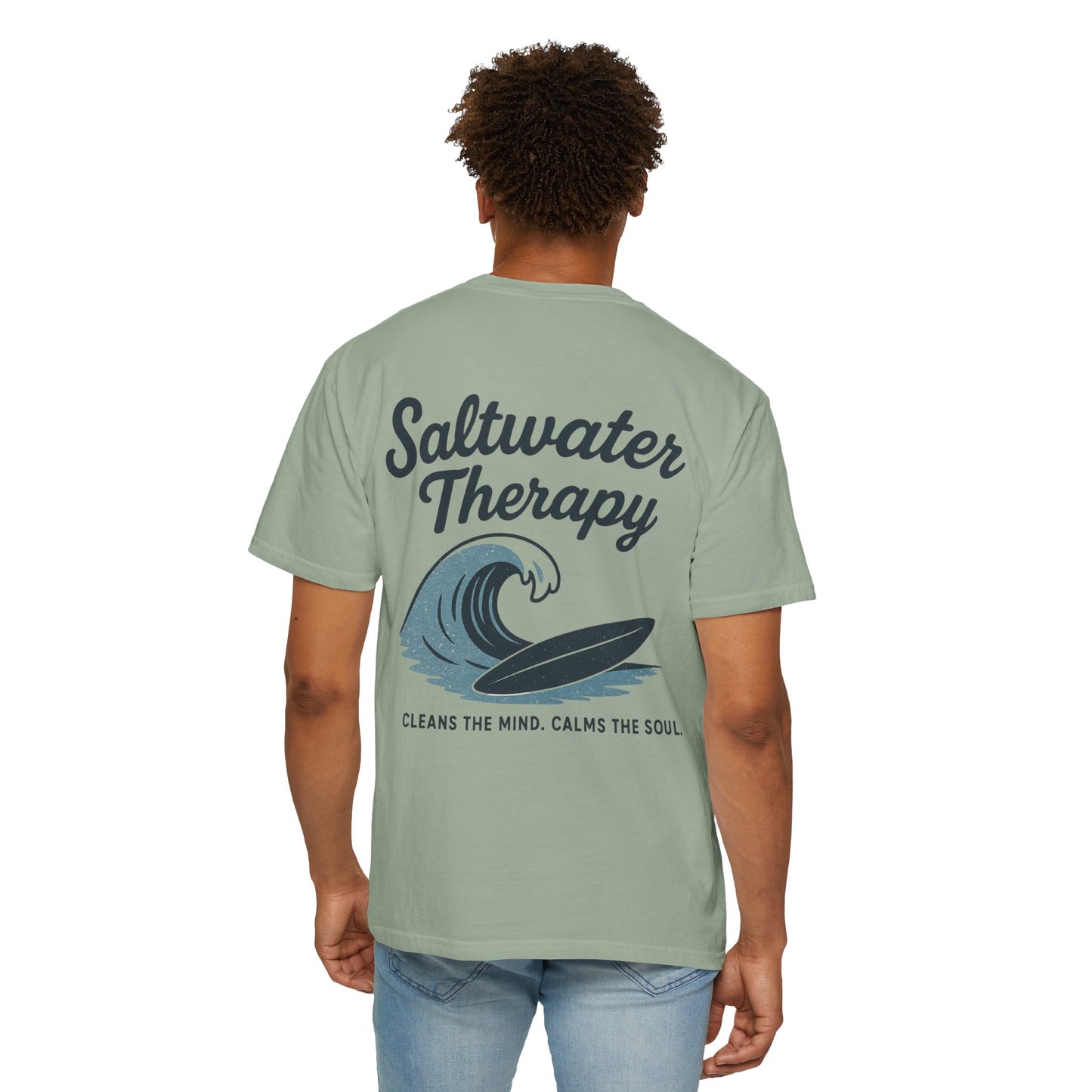 Garment Dyed Tee - ‘Saltwater Therapy’