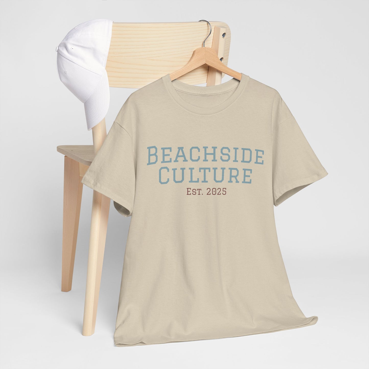 Heavy Cotton Tee, Unisex Beach Wear