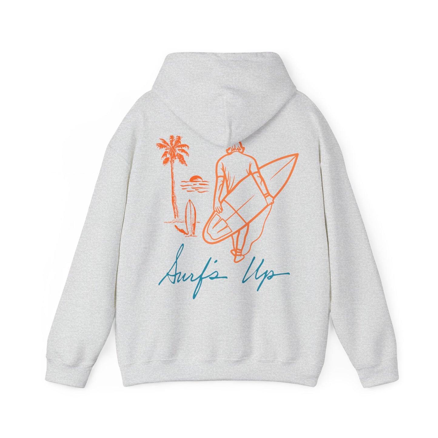 Casual Wear Surf Hoodie, Unisex Pullover