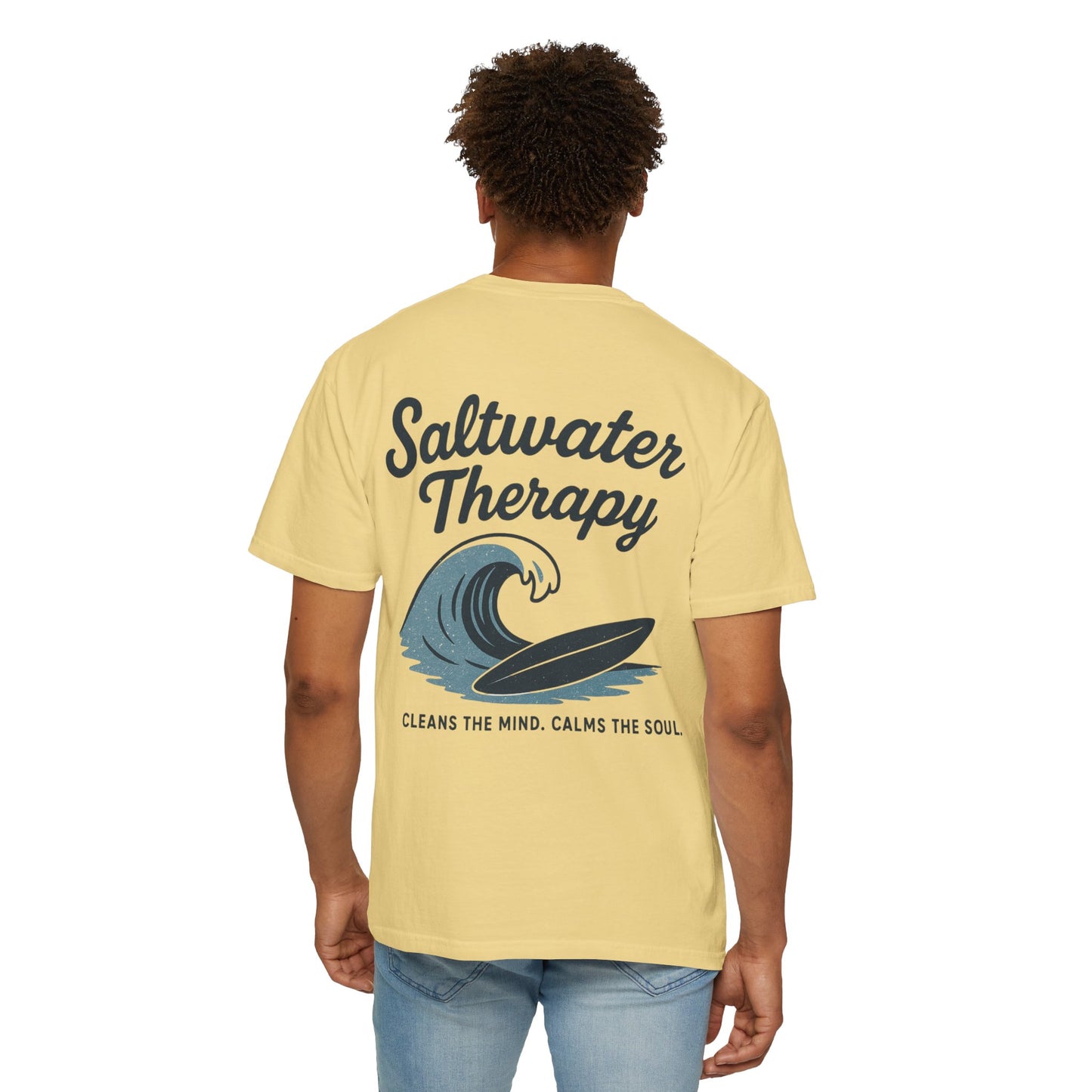 Garment Dyed Tee - ‘Saltwater Therapy’