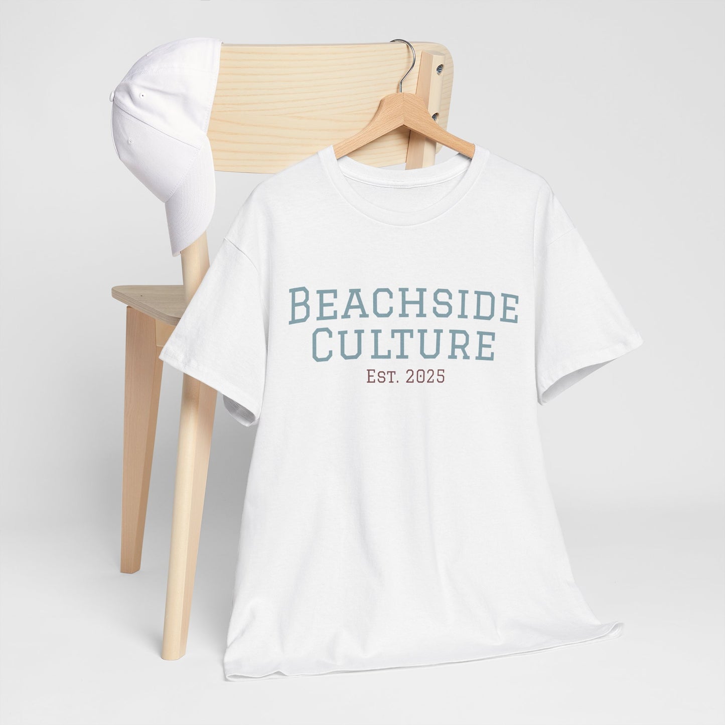 Heavy Cotton Tee, Unisex Beach Wear