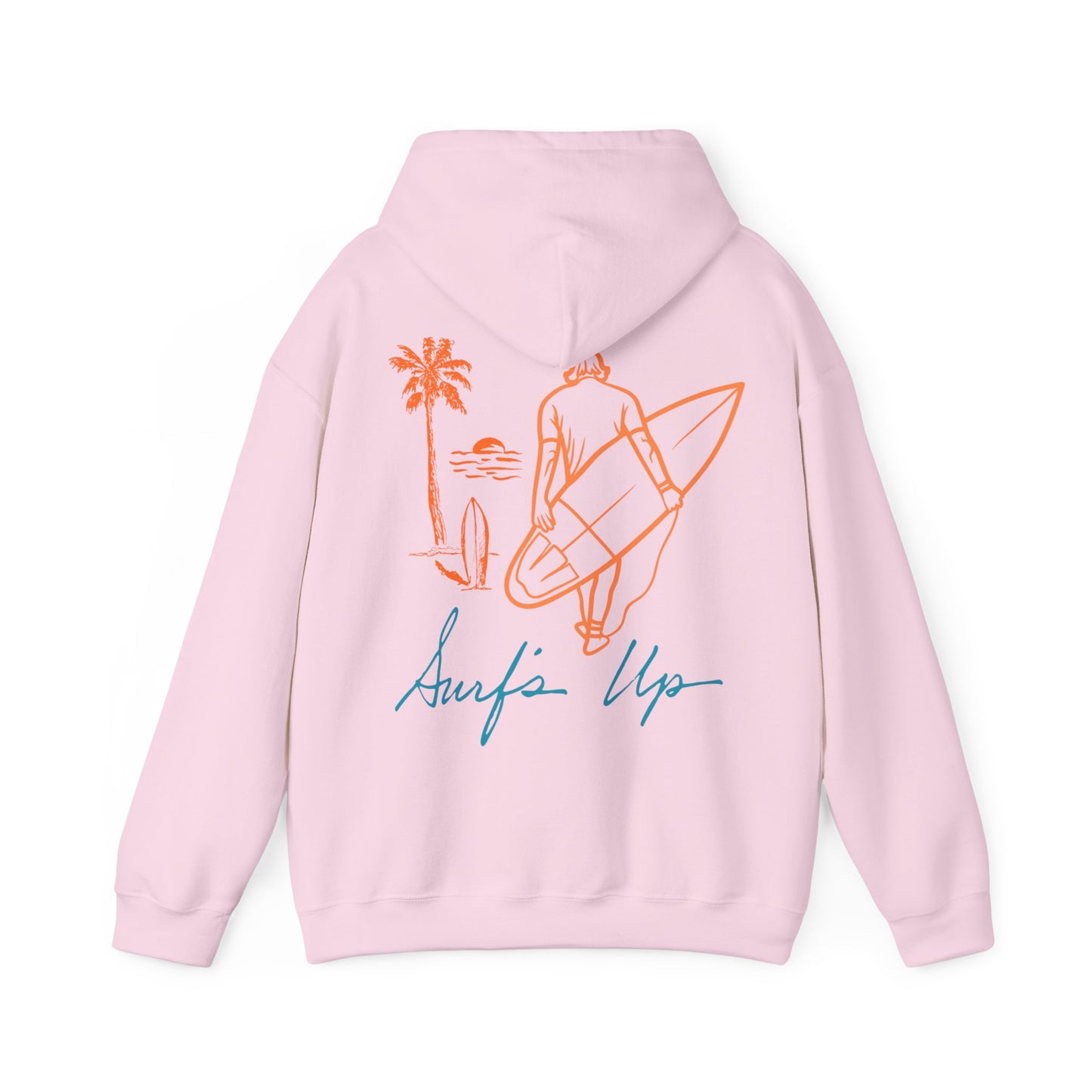 Casual Wear Surf Hoodie, Unisex Pullover