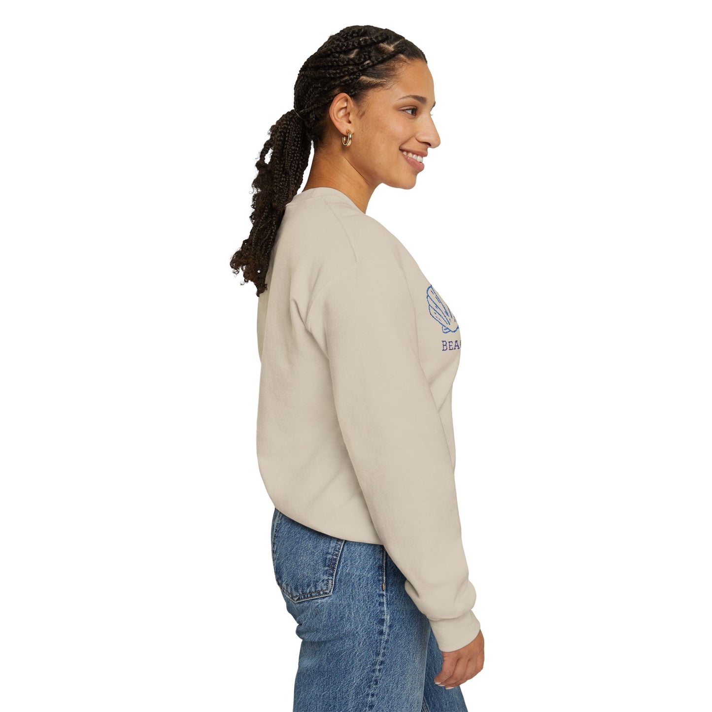 Embroidered Simplistic Unisex Crewneck - New Ocean Design