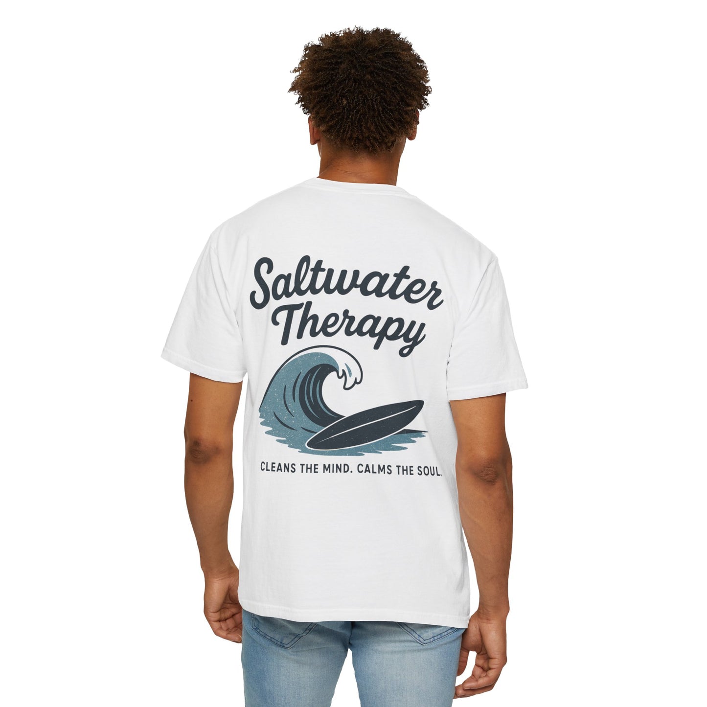 Garment Dyed Tee - ‘Saltwater Therapy’