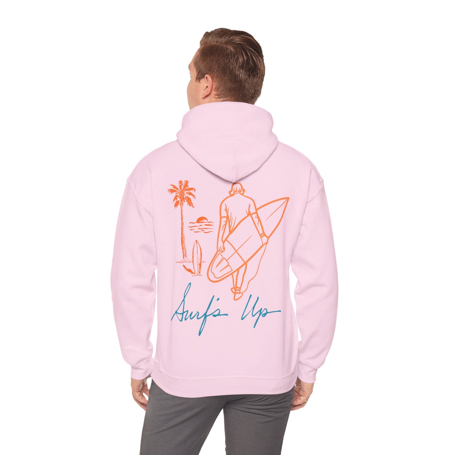 Casual Wear Surf Hoodie, Unisex Pullover