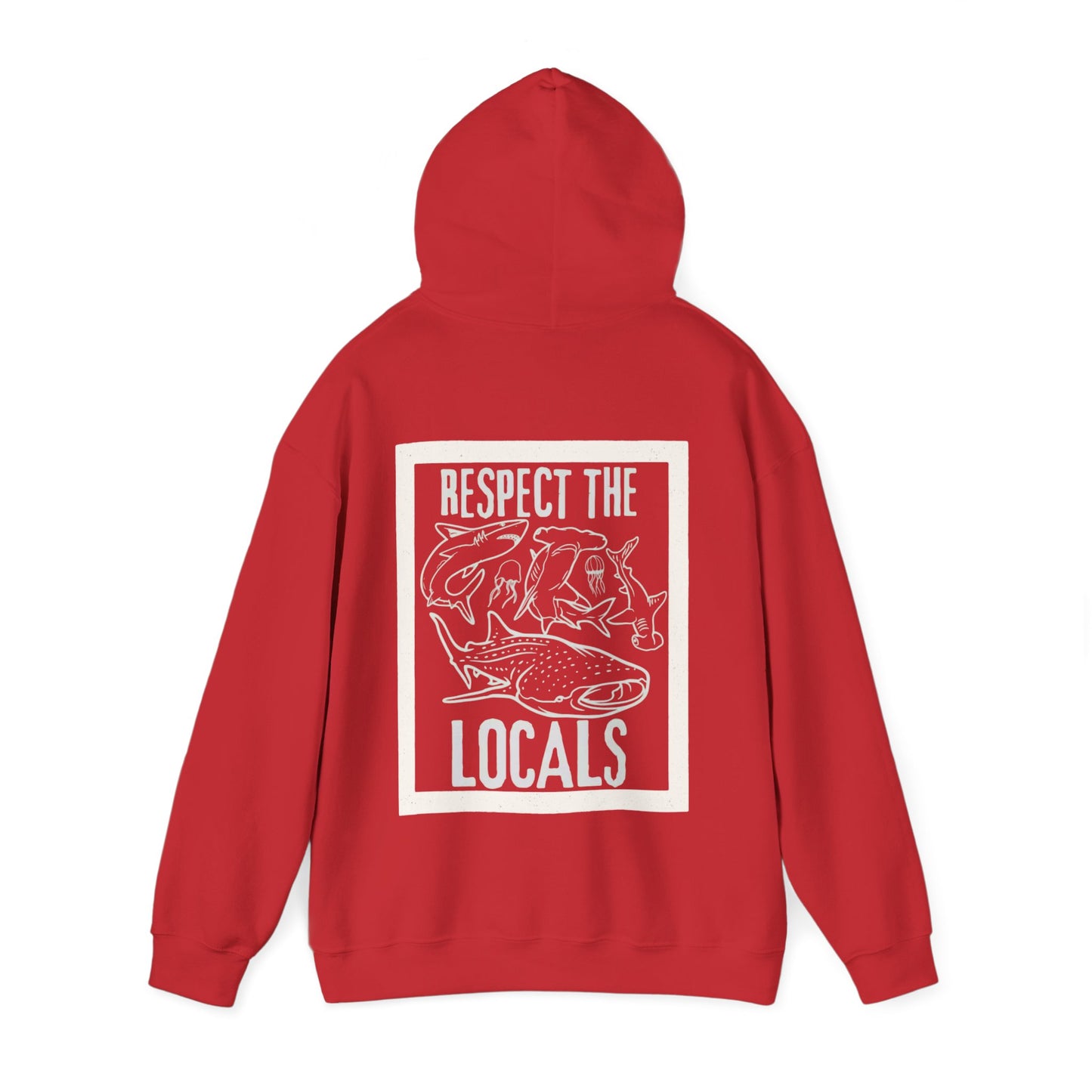 Unisex Pullover Hoodie - ‘Respect the Locals’