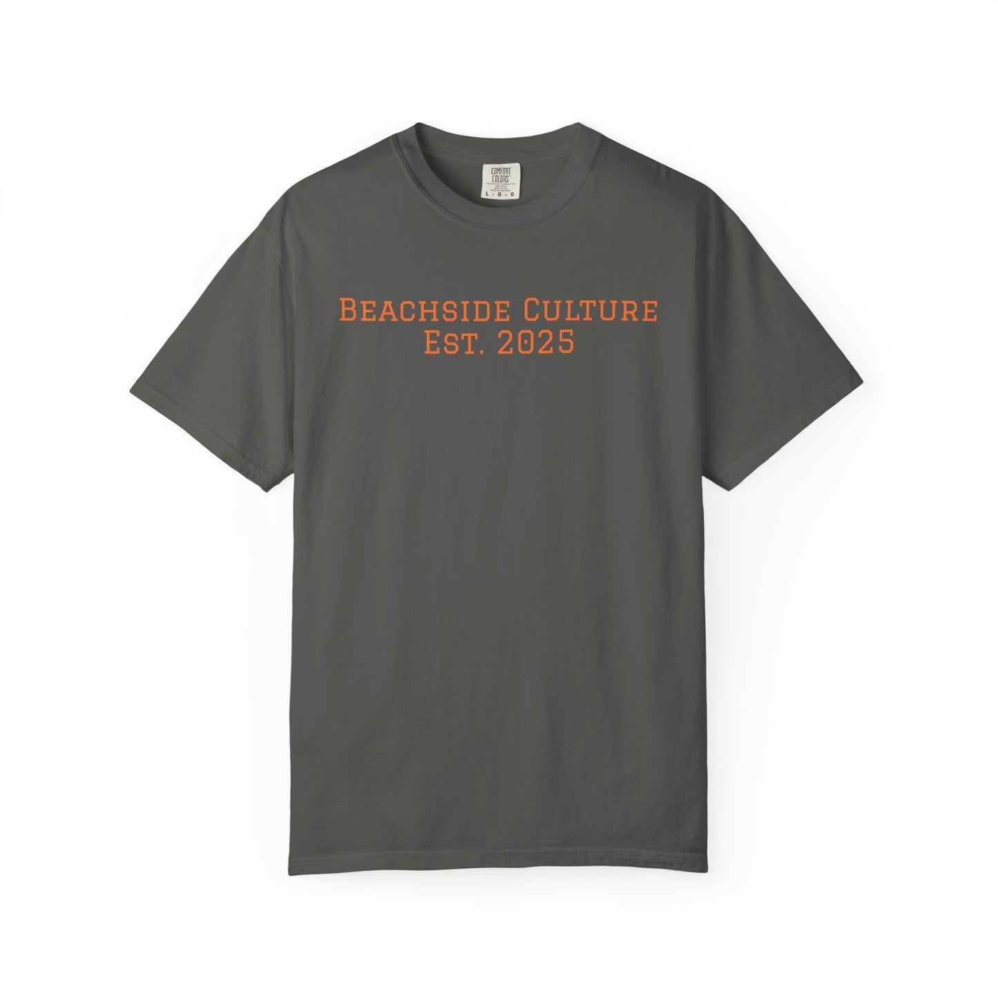 Garment-Dyed Casual Beach Tee