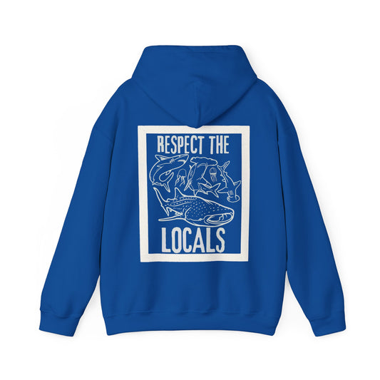 Unisex Pullover Hoodie - ‘Respect the Locals’