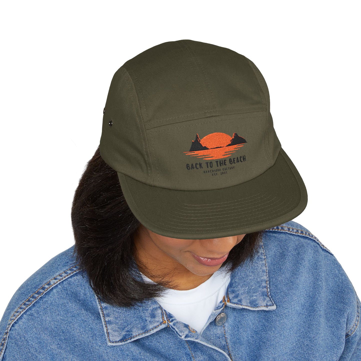Embroidered Surf Style Cap